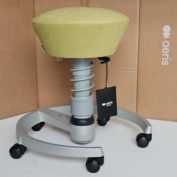 Aeris Swopper mit Rollen, COMFORT Mikrofaser Hellgrün (CM1049)