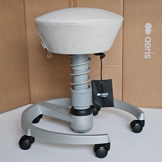 Aeris Swopper mit Rollen, COMFORT Mikrofaser Hellbeige (CM60002)