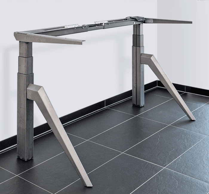 Tischgestell elektrisch höhenverstellbar Pentagon Industry Raw Steel