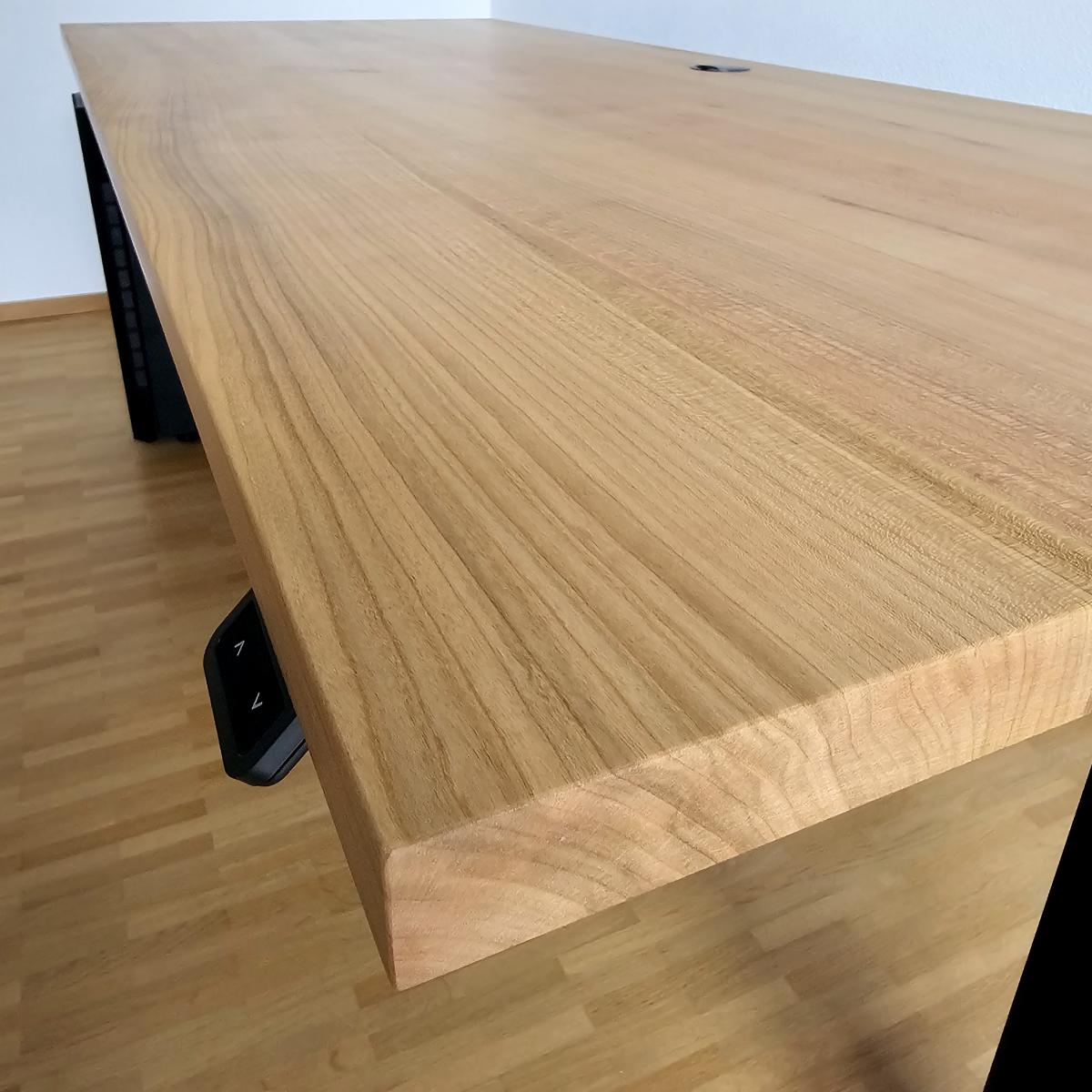 Tischplatte Massivholz Kirsche Schweiz