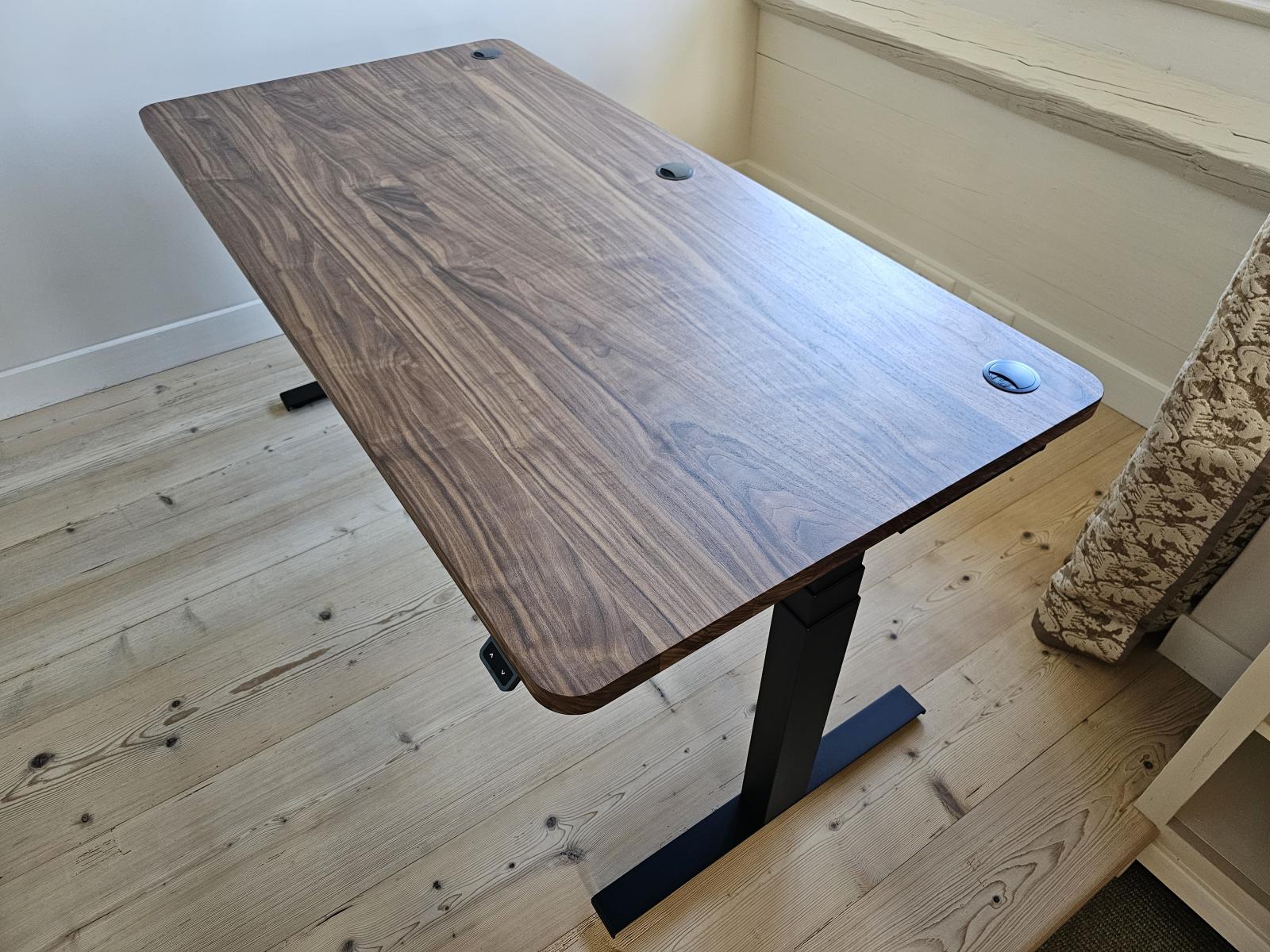 Tischplatte Massivholz Amerikanischer Nussbaum (US)